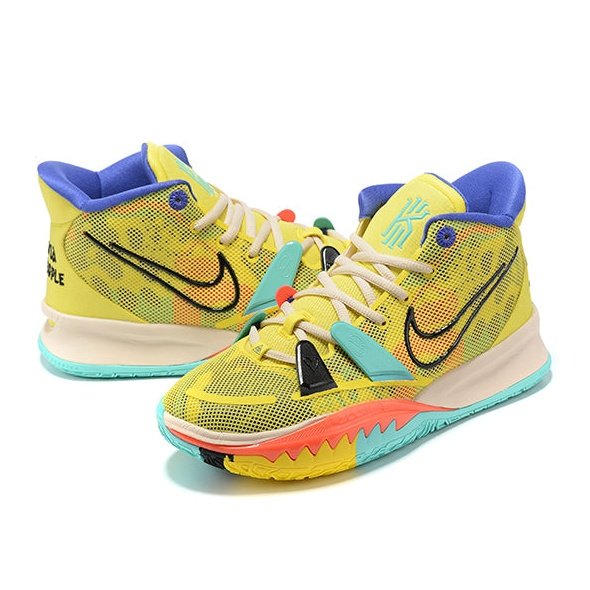NIKE KYRIE 7 x 1 WORLD 1 PEOPLE YELLOW - Phantom Kicks