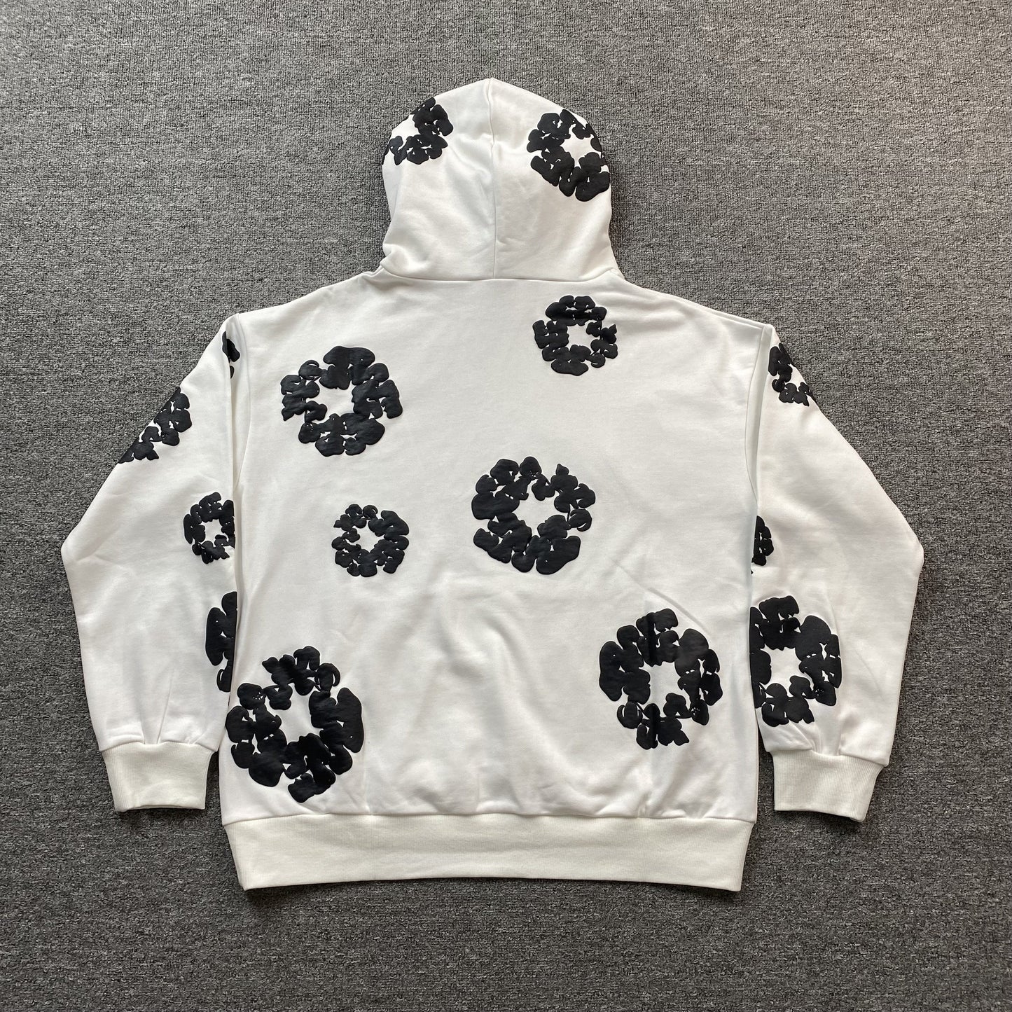DENIM TEARS COTTON WREATH HOODIE WHITE - Phantom Kicks