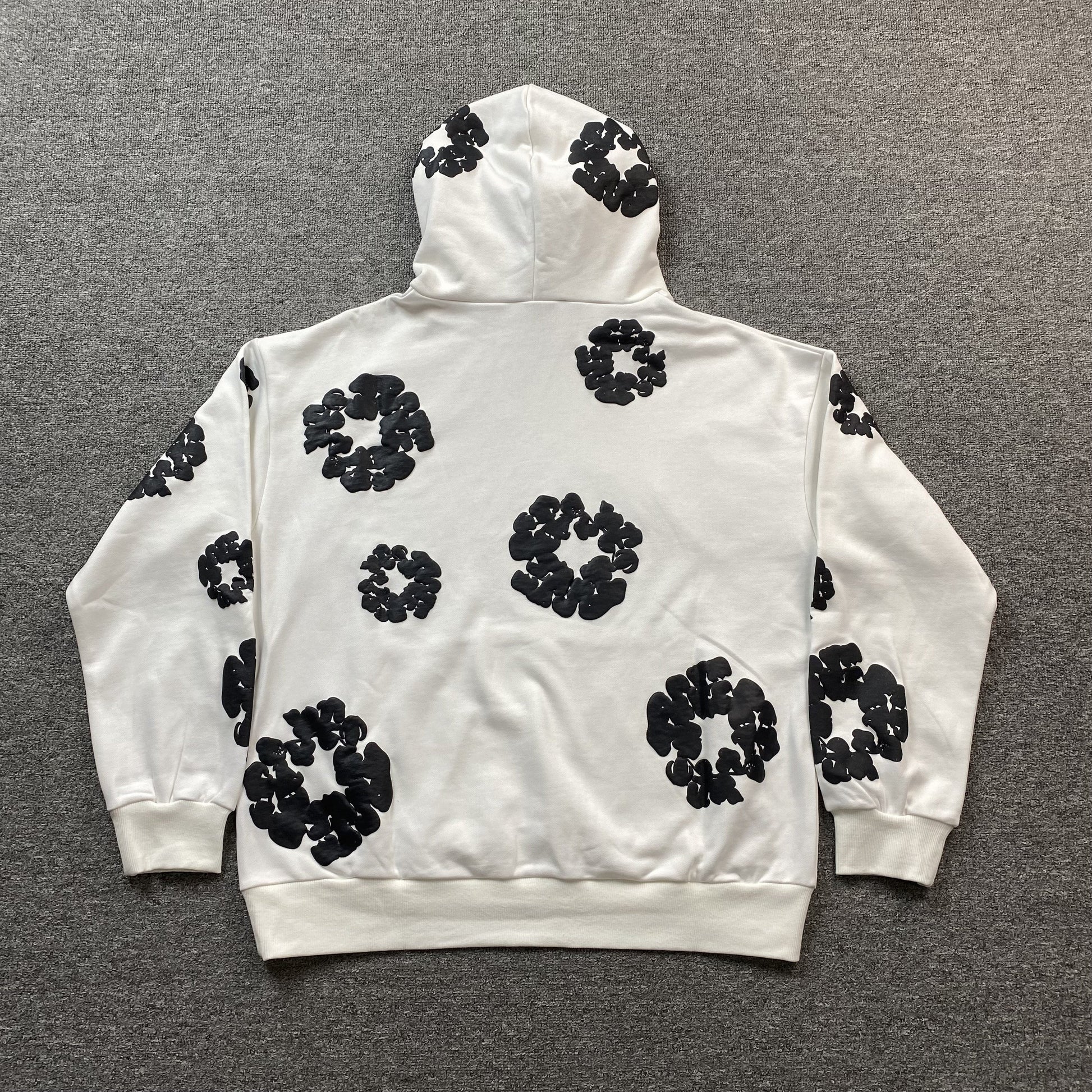 DENIM TEARS COTTON WREATH HOODIE WHITE - Phantom Kicks