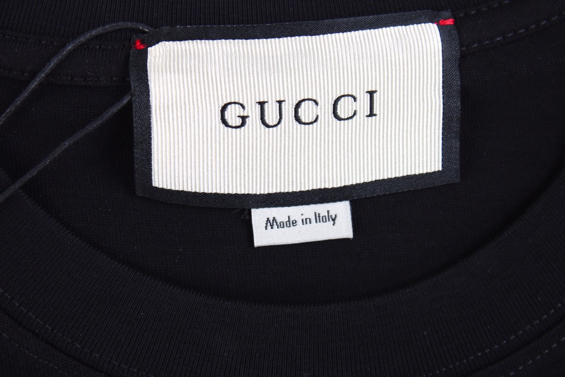 Gucci Mushroom Cluster T-Shirt (Black) - Phantom Kicks