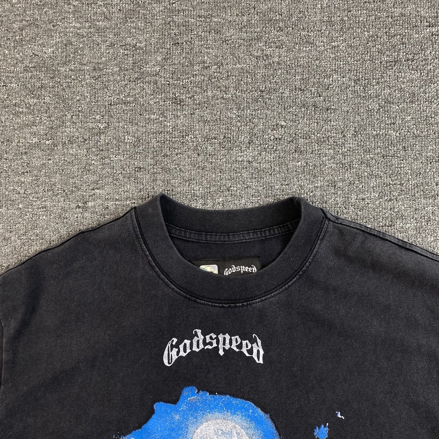 GODSPEED HILLS HAVE EYES T-SHIRT WASHED BLACK - Phantom Kicks