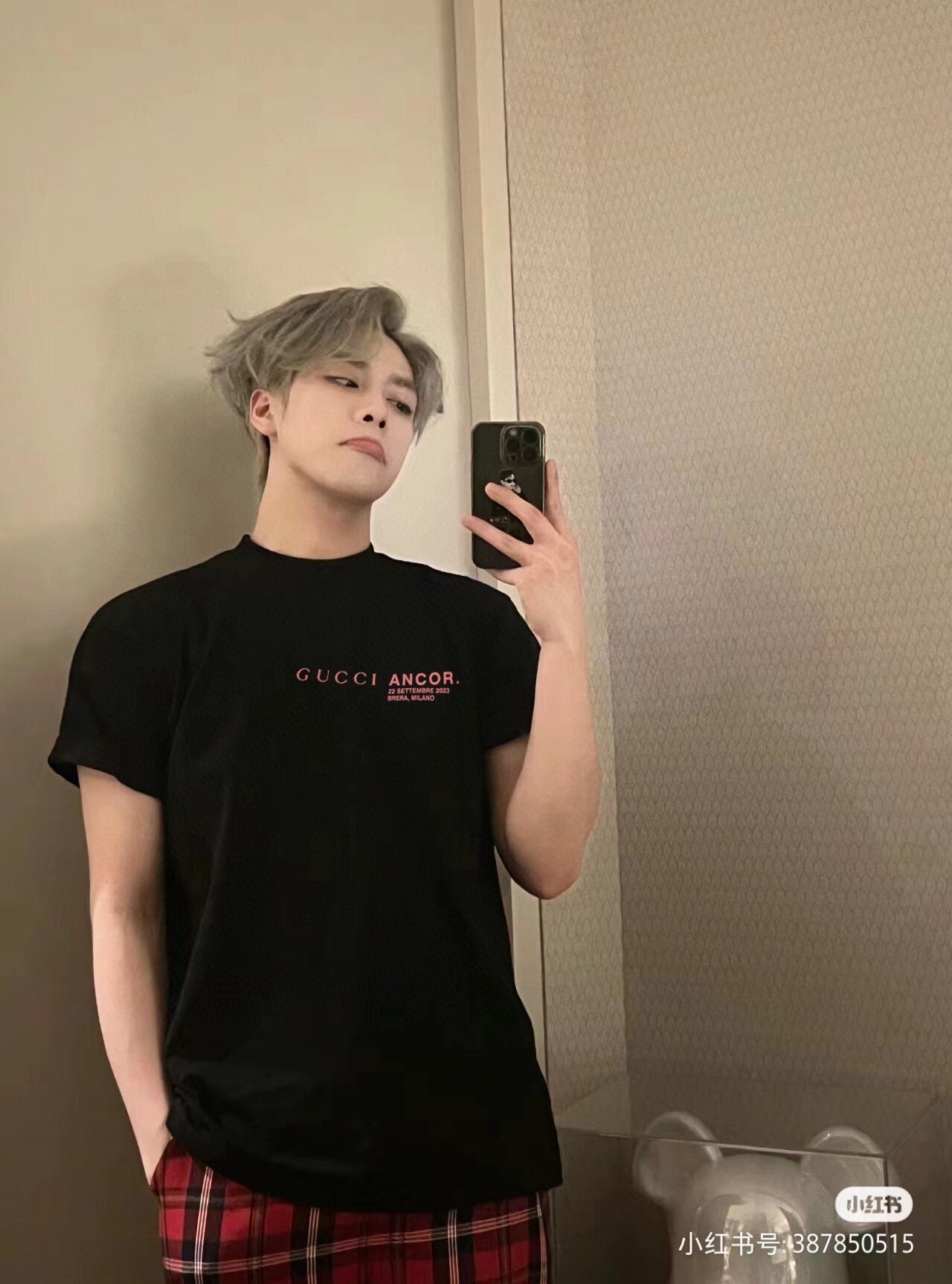 Gucci ANCOR. T-Shirt (Black) - Phantom Kicks