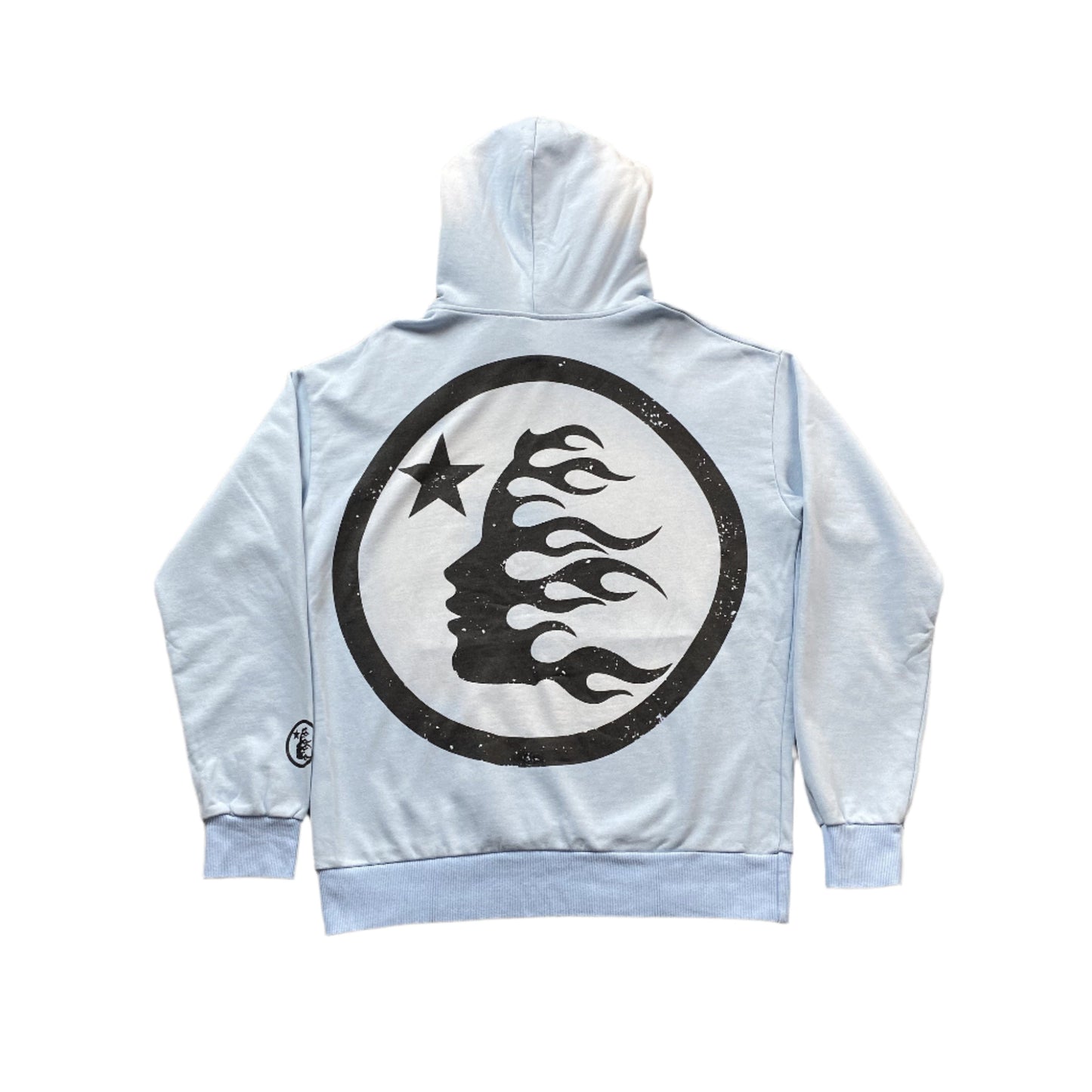 Hellstar "Records" Sky Blue Hoodie - Phantom Kicks