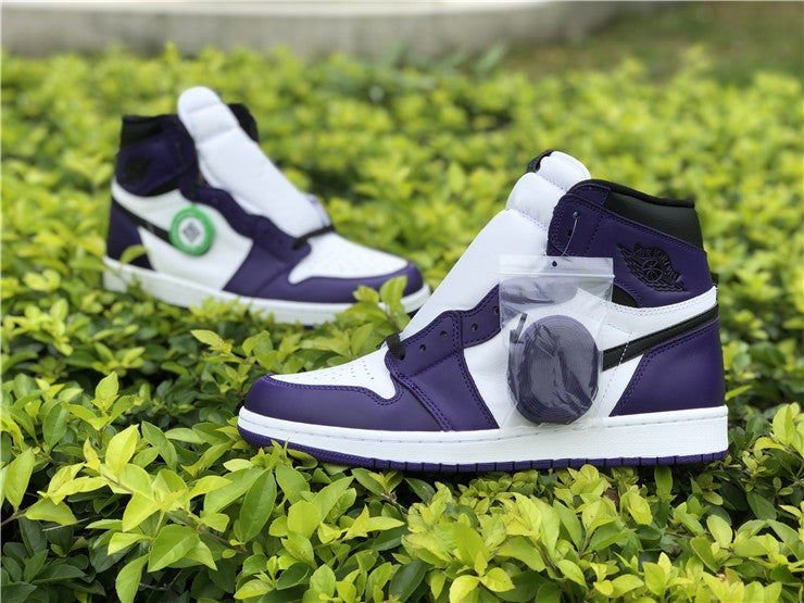 JORDAN 1 HIGH x COURT PURPLE WHITE - Phantom Kicks