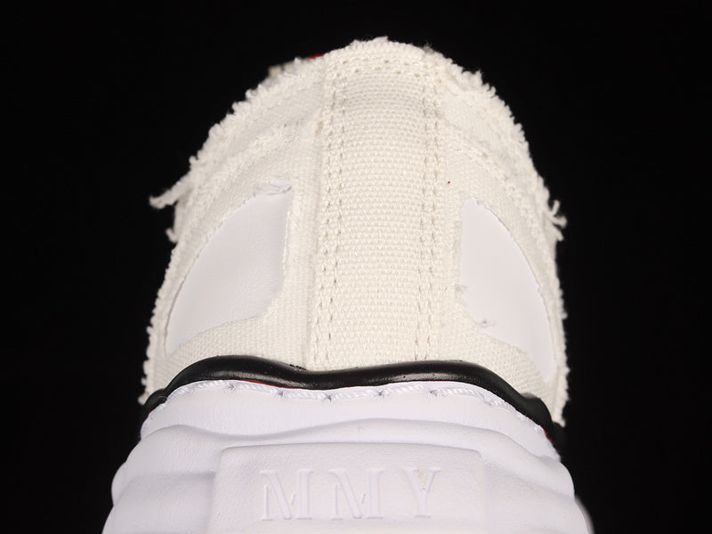 MAISON MIHARA YASUHIRO PETERSON OG SOLE CANVAS LOW WHITE - Phantom Kicks