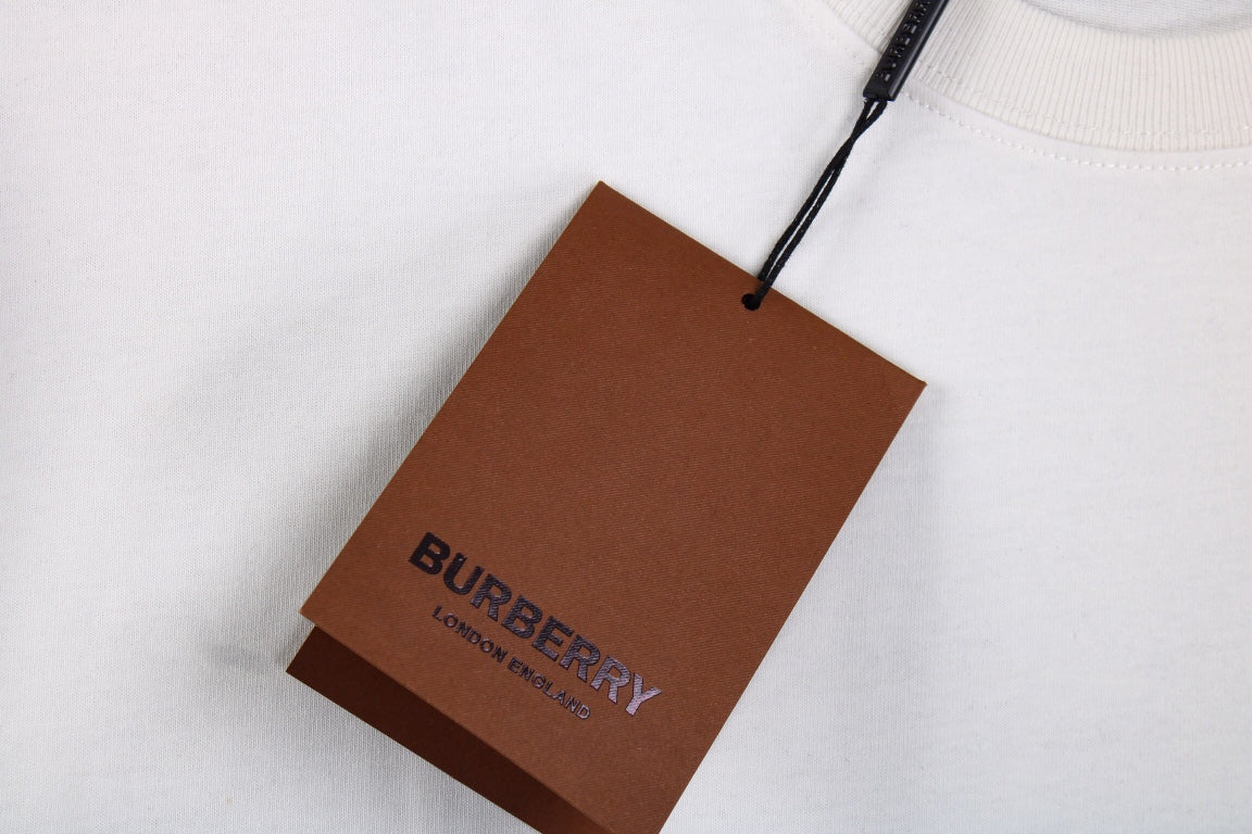 Burberry T-Shirt (White) - Phantom Kicks