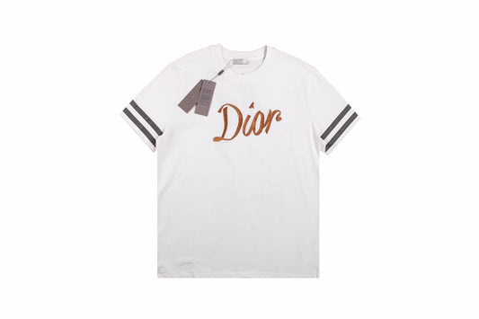 Dior Script Logo T-Shirt (White) - Phantom Kicks
