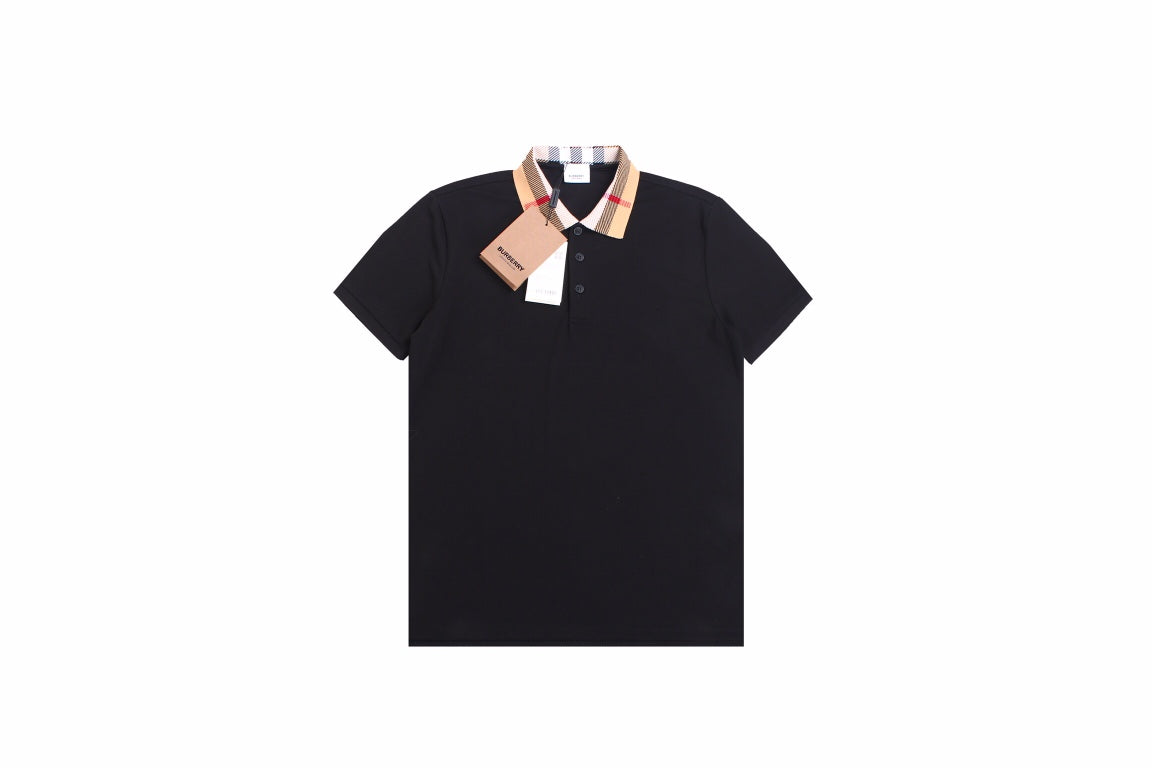 Burberry Polo Shirt (Black) - Phantom Kicks