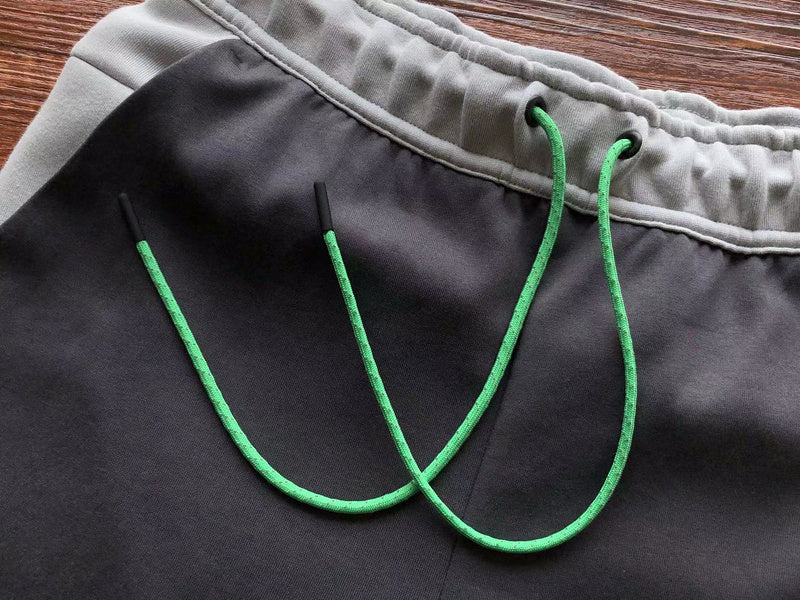 NIKE TECH FLEECE PANTS x GREY/BLACK/GREEN - Phantom Kicks