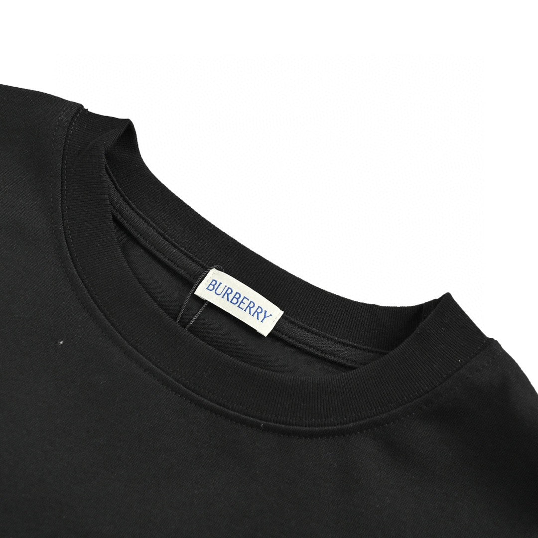 Burberry Black T-Shirt with Pear Graphic - Phantom Kicks