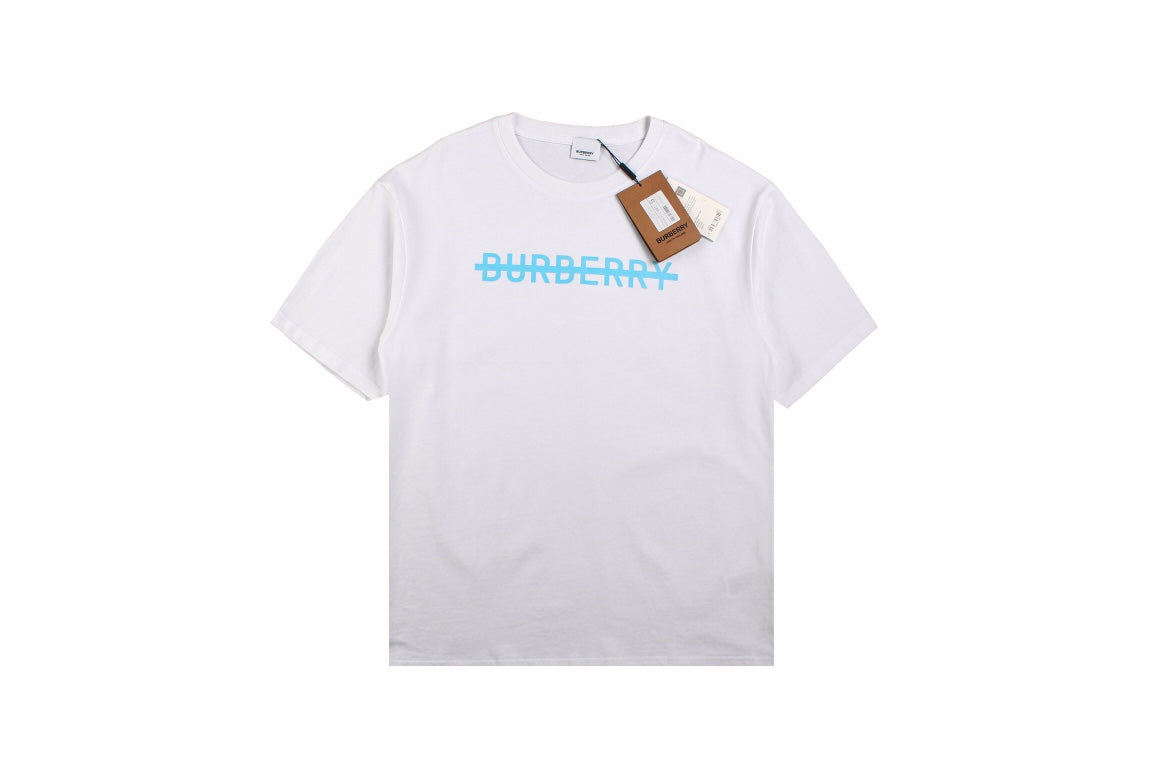 Burberry T-Shirt with Strikethrough Logo - Phantom Kicks