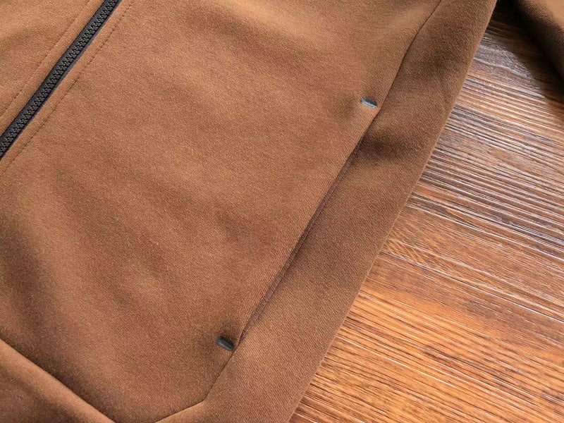 NIKE TECH FLEECE HOODIE x BROWN - Phantom Kicks