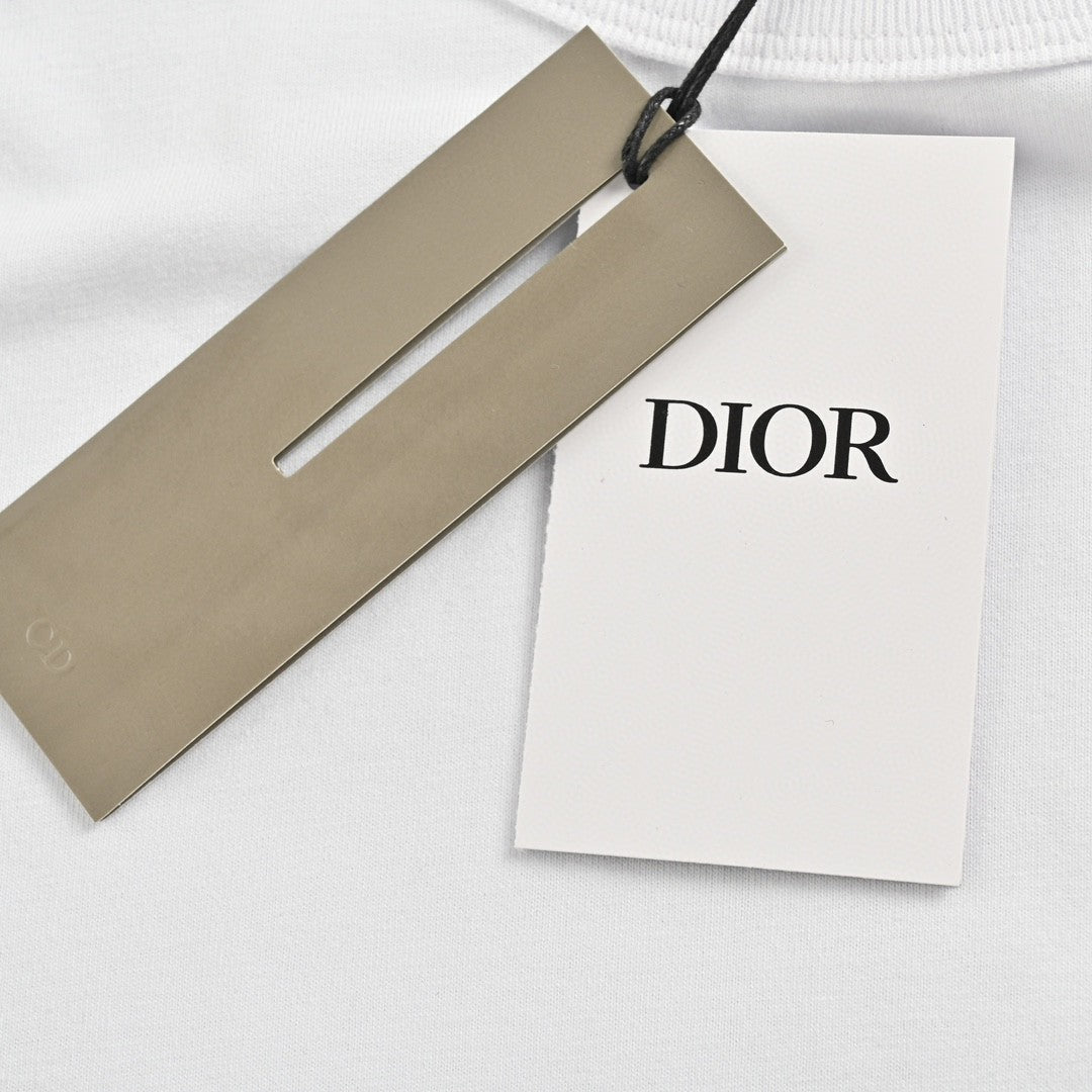Dior T-Shirt - Multicolor Vertical Logo - Phantom Kicks