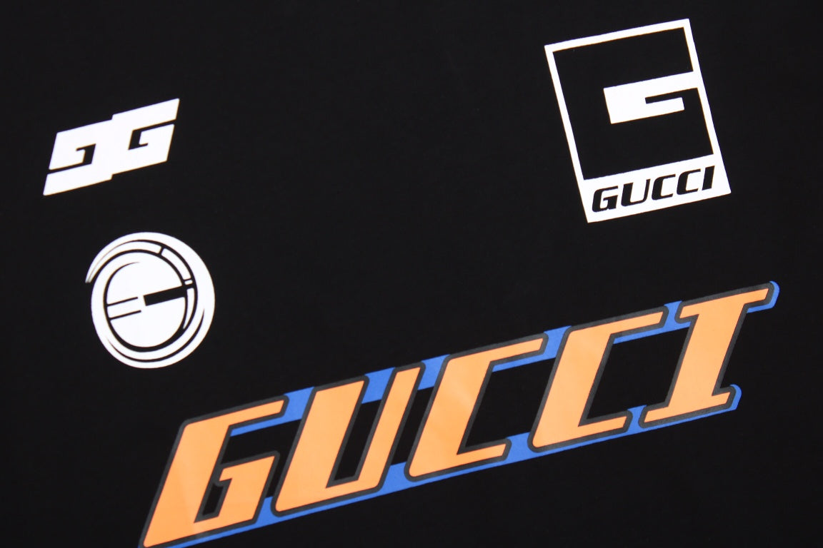 Gucci Graphic Logo T-Shirt (Black) - Phantom Kicks