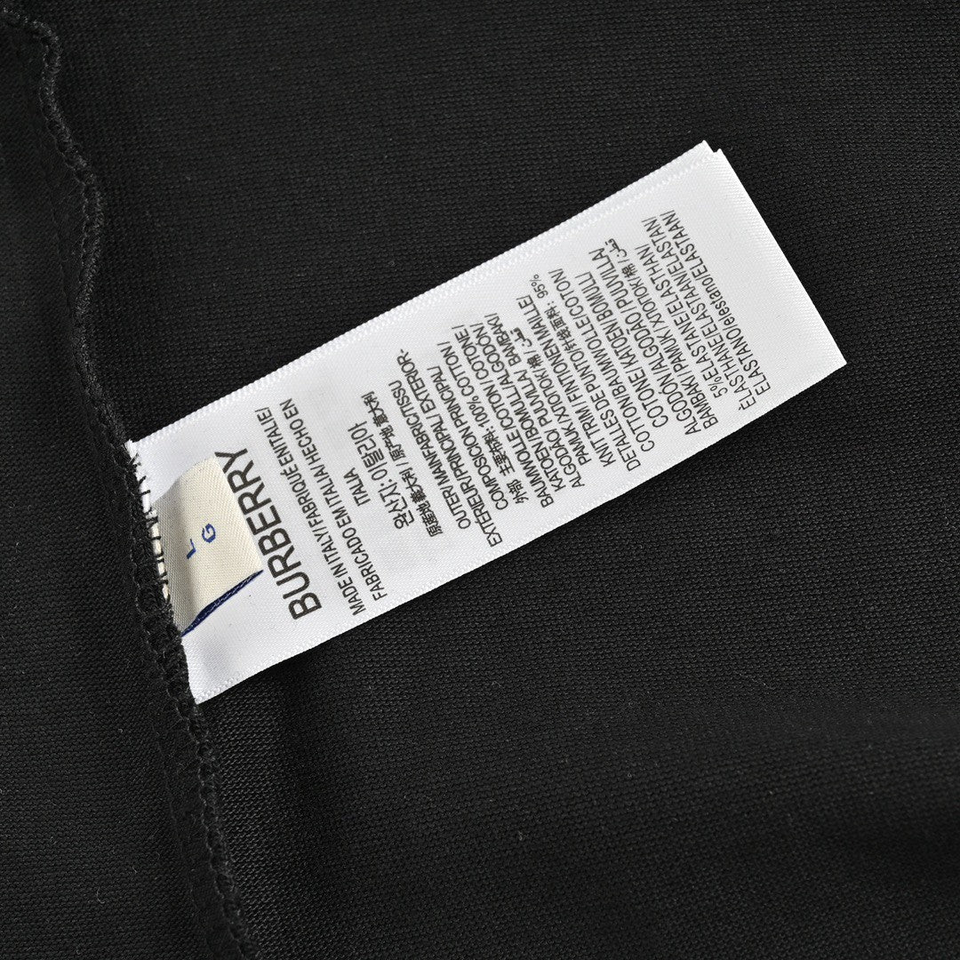 Burberry Black T-Shirt with Pear Graphic - Phantom Kicks