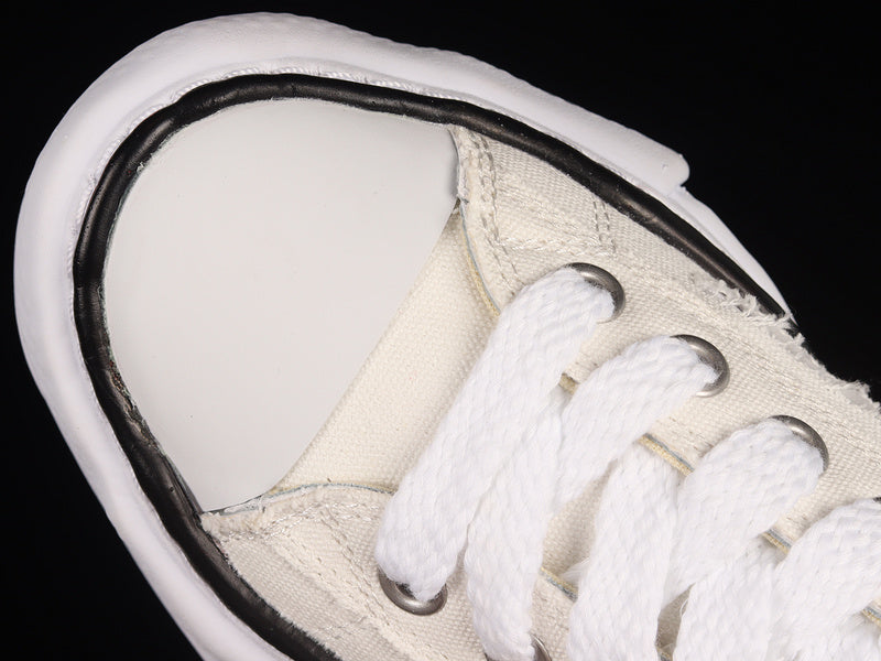 MAISON MIHARA YASUHIRO PETERSON OG SOLE CANVAS LOW WHITE - Phantom Kicks