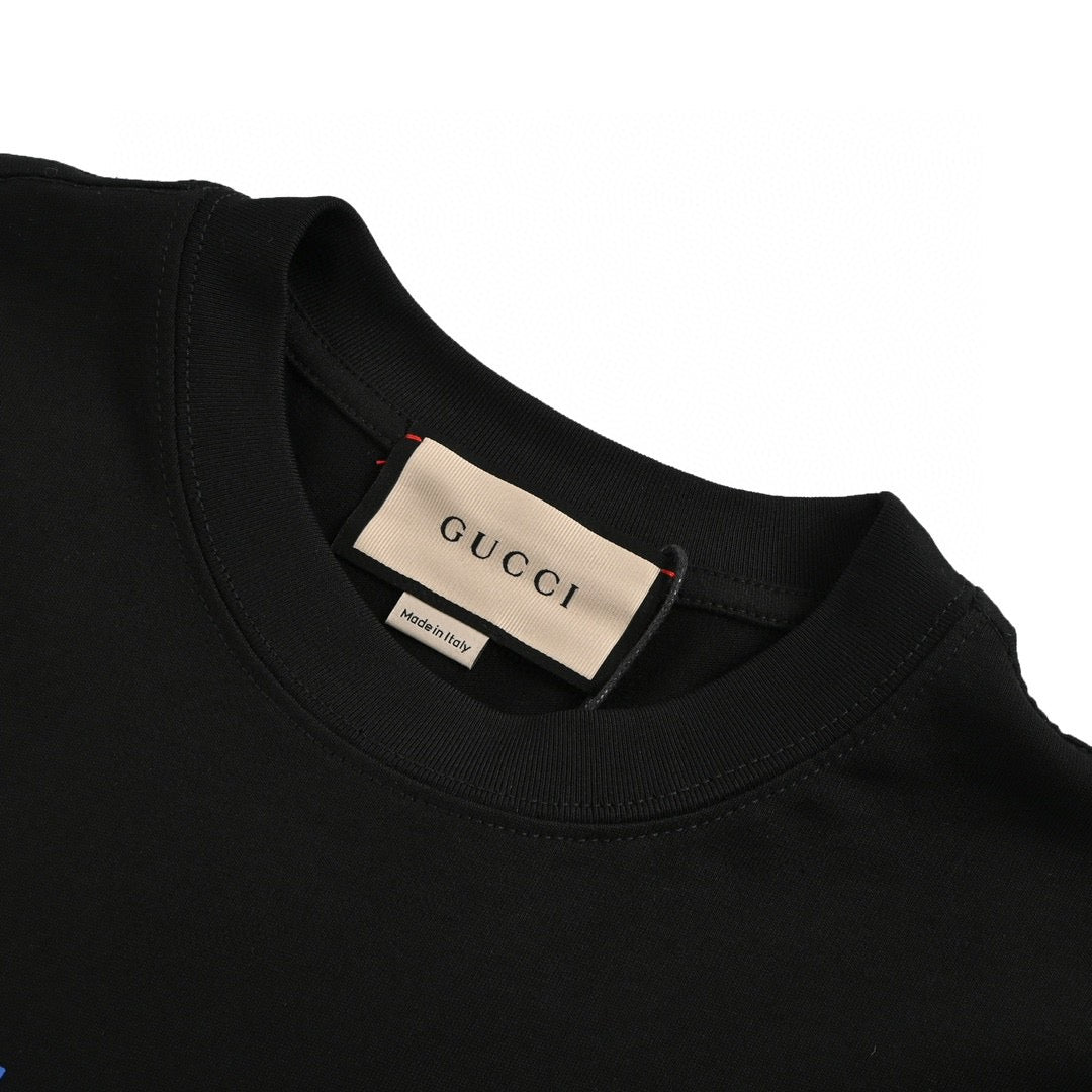 Gucci Black T-Shirt with Bear Graphic - Phantom Kicks