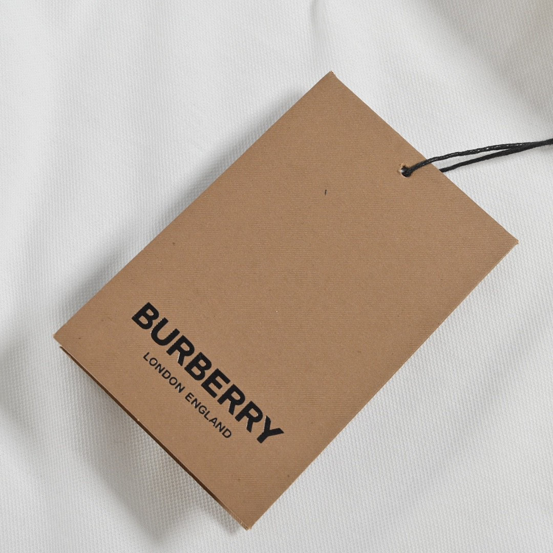 Burberry Striped Collar White Polo Shirt - Phantom Kicks