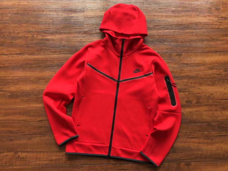 NIKE TECH FLEECE HOODIE x UNIVERSITY RED - Phantom Kicks