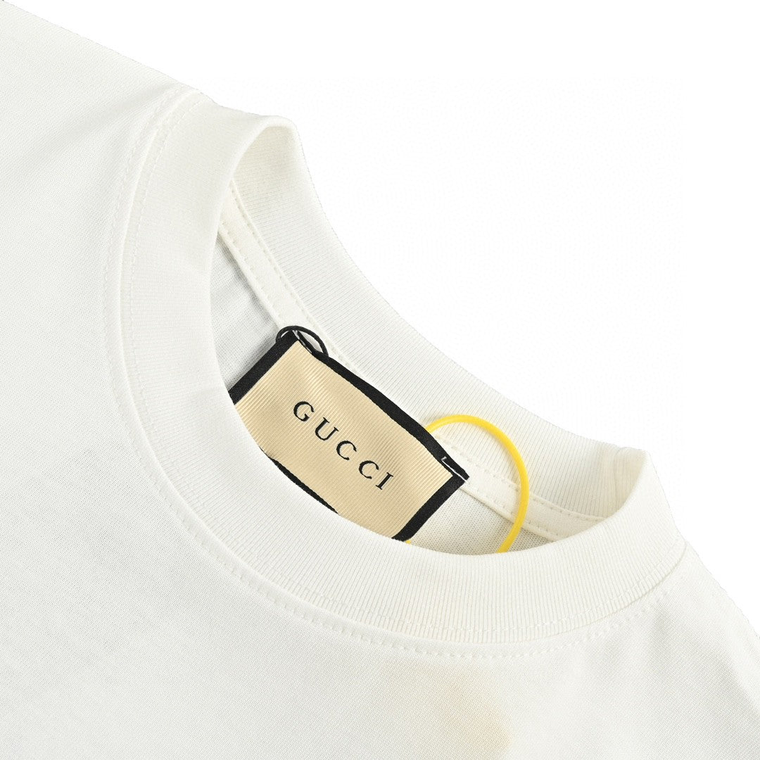 Gucci White T-Shirt with Script Logo - Phantom Kicks