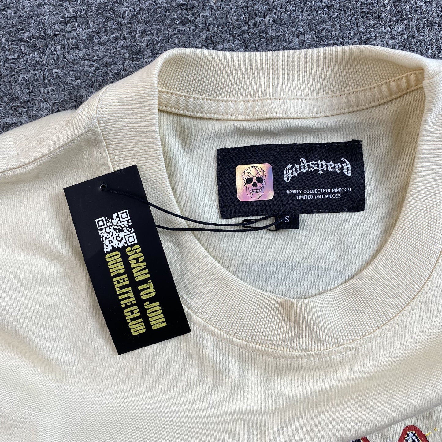 GODSPEED ROCK DREAMS T-SHIRT BONE - Phantom Kicks