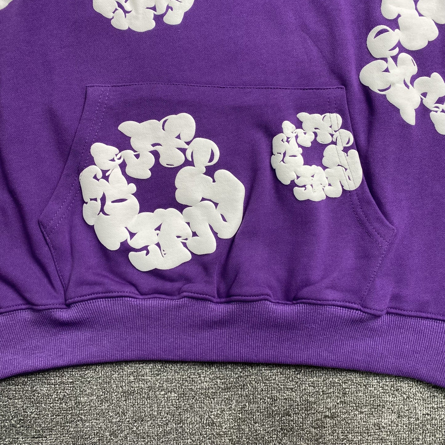 DENIM TEARS COTTON WREATH HOODIE PURPLE - Phantom Kicks