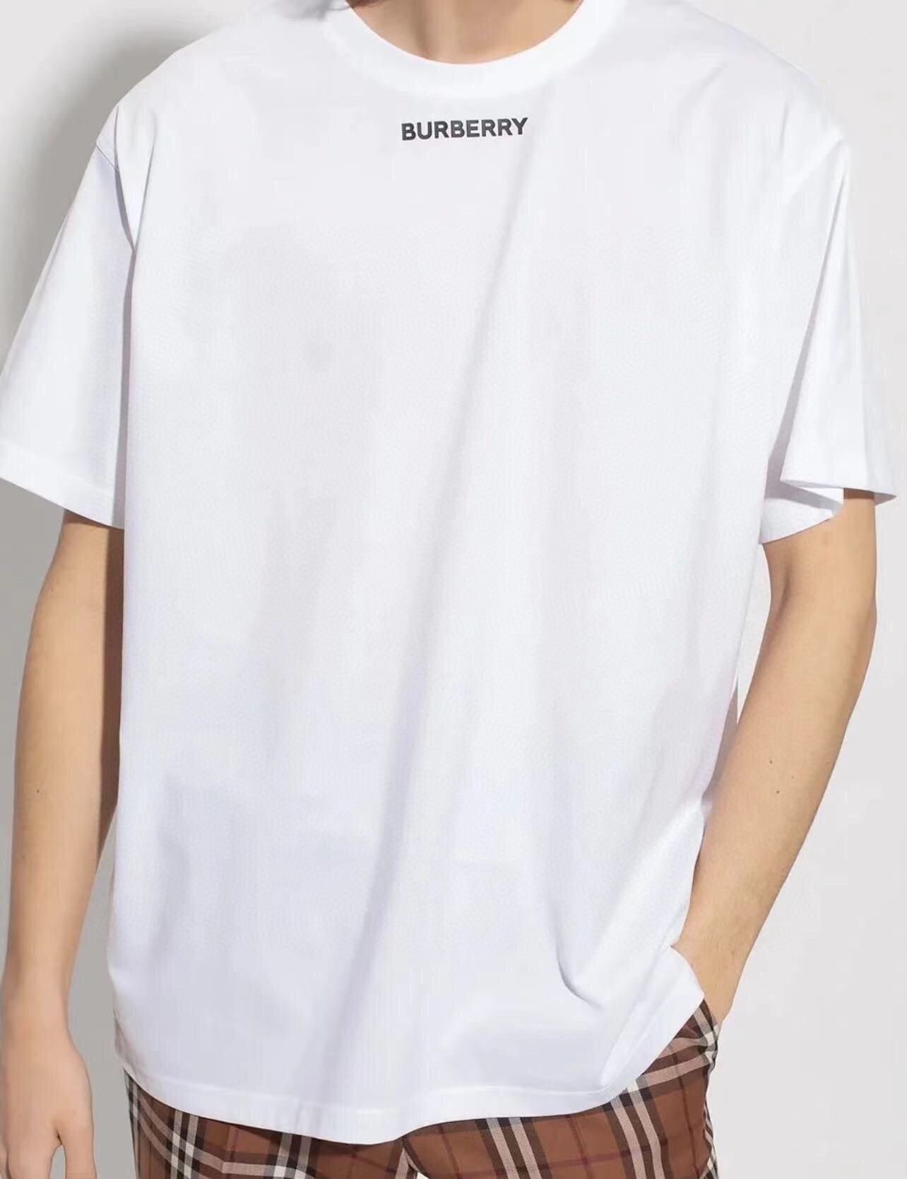 Burberry Logo T-Shirt - White - Phantom Kicks