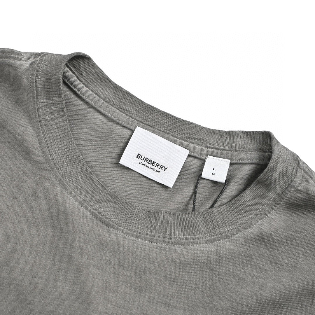 Burberry Grey T-Shirt with Logo - Phantom Kicks