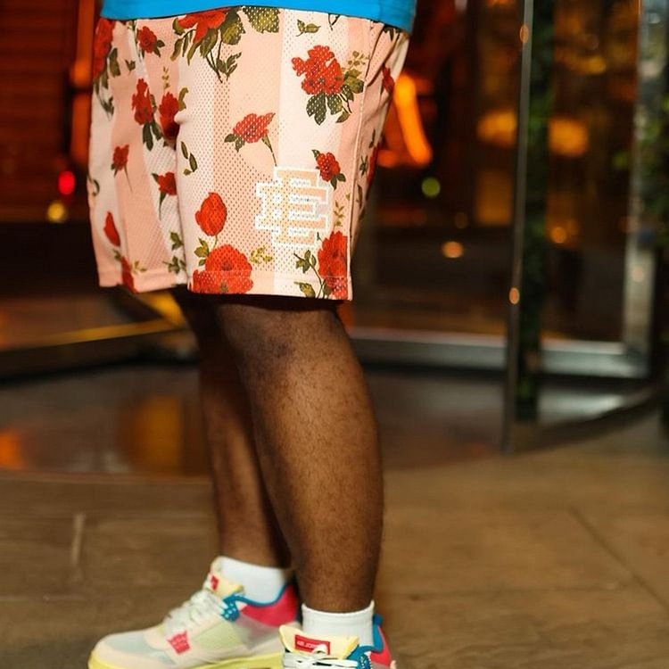 EE Mesh Short Red Rose-Pink - Phantom Kicks