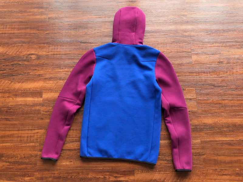 NIKE TECH FLEECE HOODIE x SANGRIA/GAME ROYAL - Phantom Kicks