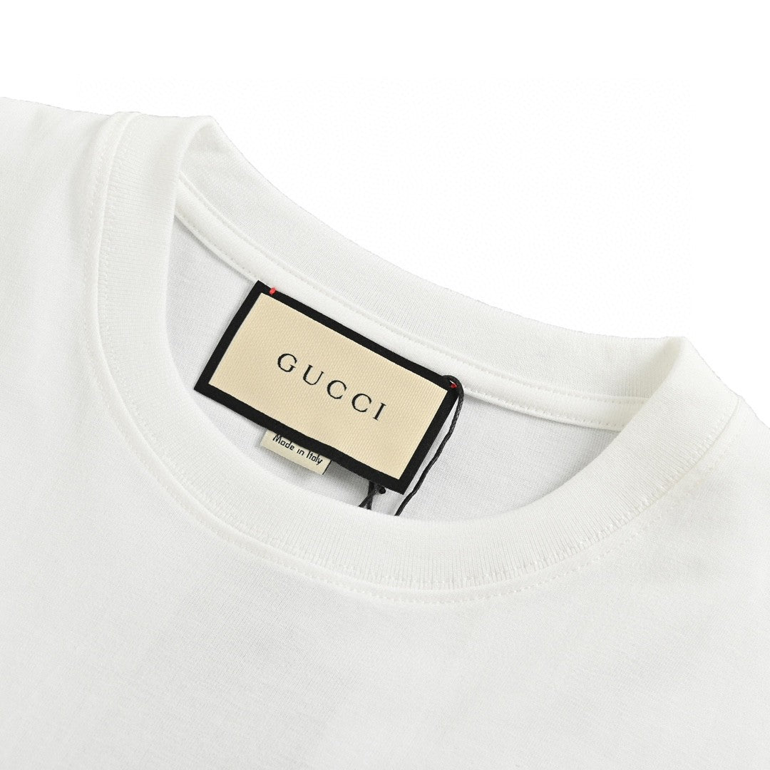 Gucci White T-Shirt with Bold Logo - Phantom Kicks