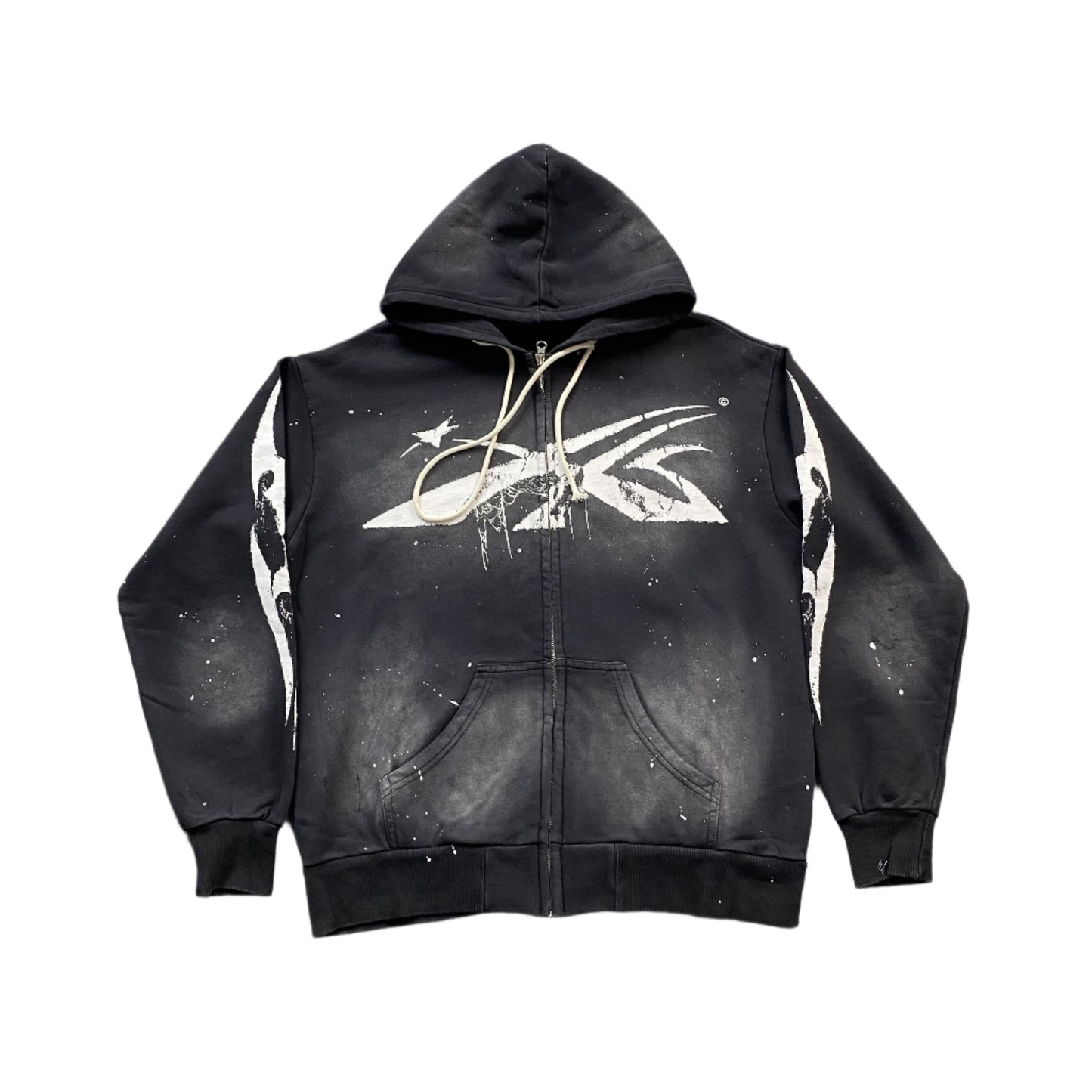 Hellstar "Sports" Black Zip Hoodie - Phantom Kicks