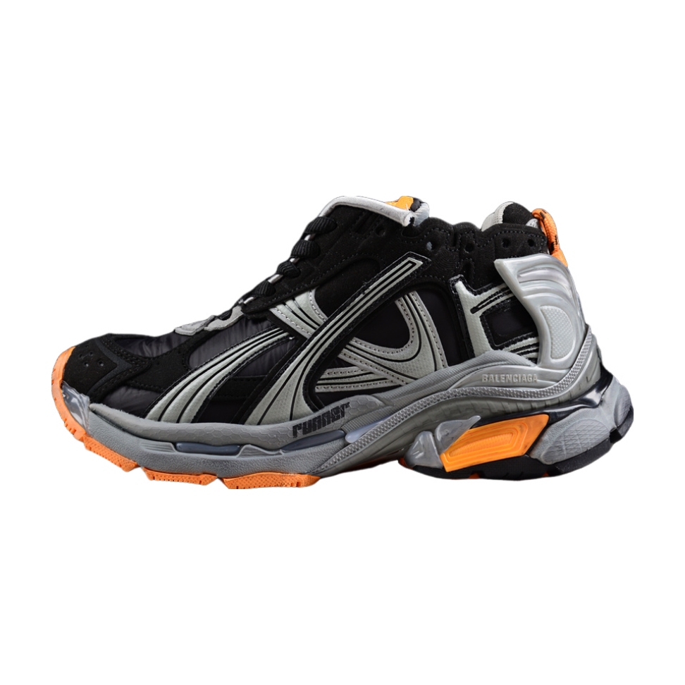 BALENCIAGA RUNNER x BLACK GREY ORANGE - Phantom Kicks