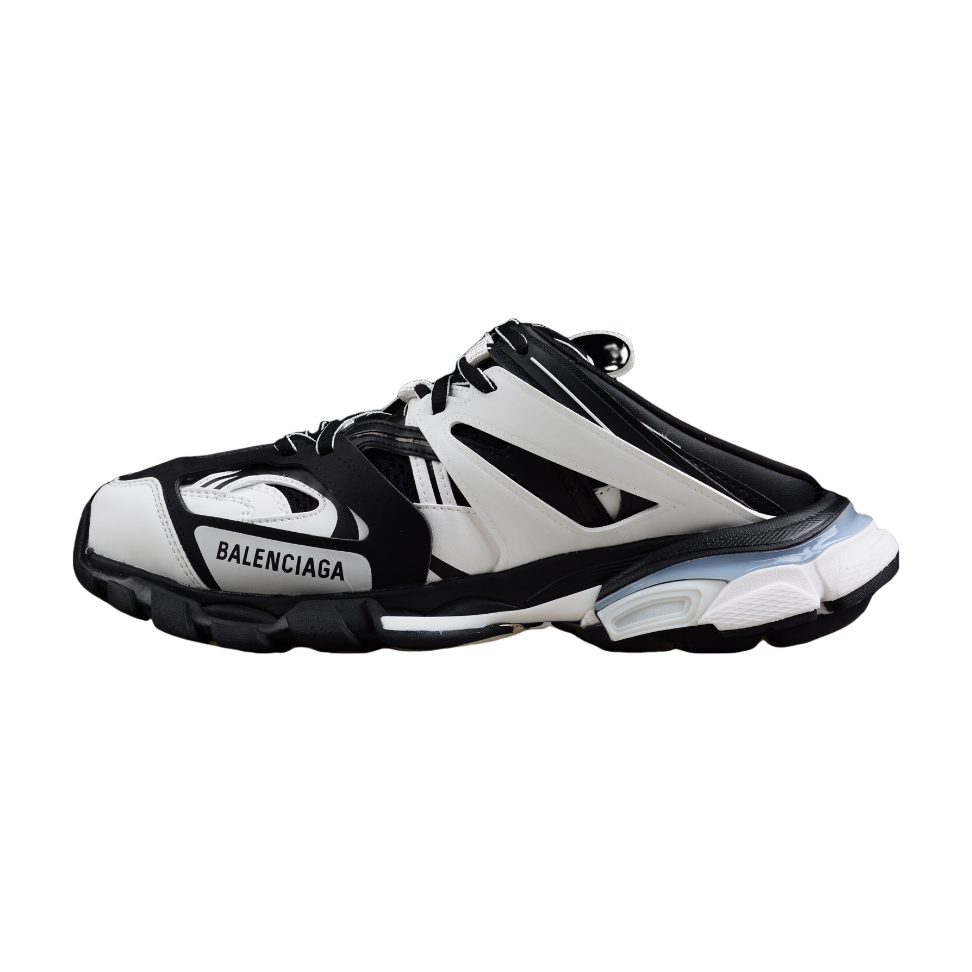 BALENCIAGA TRACK MULE x BLACK WHITE - Phantom Kicks