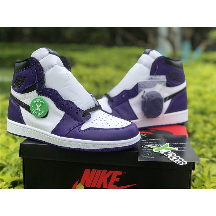 JORDAN 1 HIGH x COURT PURPLE WHITE - Phantom Kicks