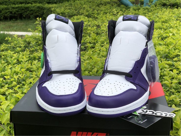 JORDAN 1 HIGH x COURT PURPLE WHITE - Phantom Kicks