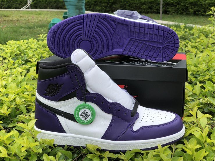 JORDAN 1 HIGH x COURT PURPLE WHITE - Phantom Kicks
