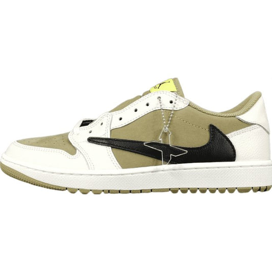 JORDAN 1 LOW GOLF x TRAVIS SCOTT NEUTRAL OLIVE - Phantom Kicks