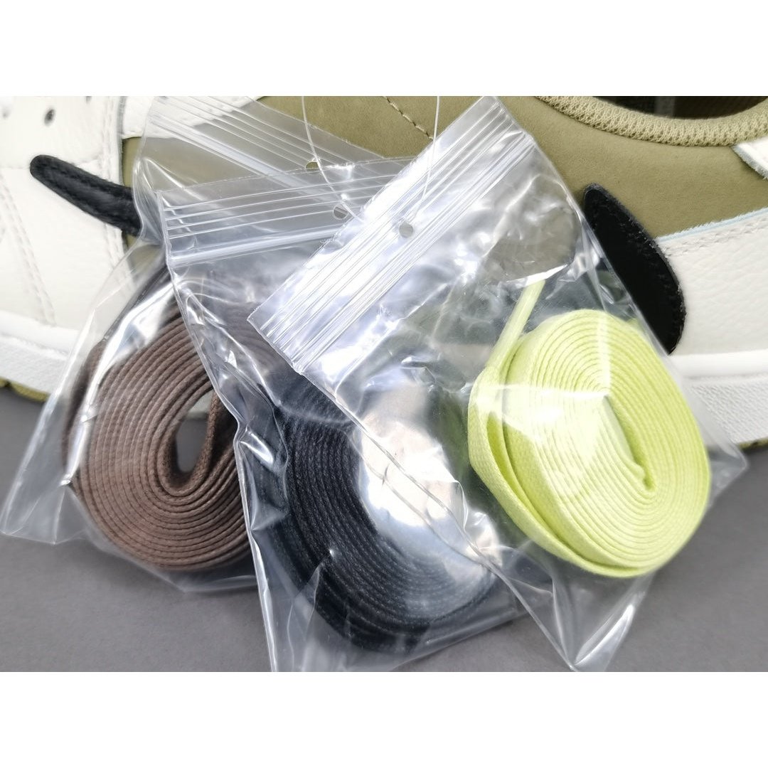 JORDAN 1 LOW GOLF x TRAVIS SCOTT NEUTRAL OLIVE - Phantom Kicks