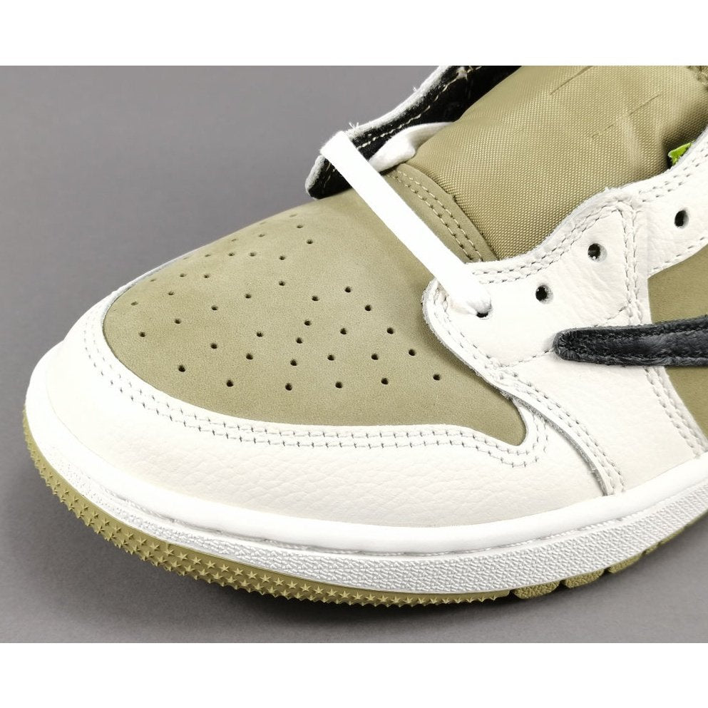 JORDAN 1 LOW GOLF x TRAVIS SCOTT NEUTRAL OLIVE - Phantom Kicks