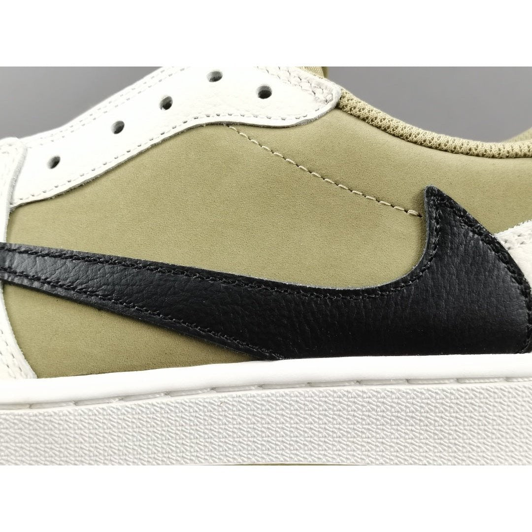 JORDAN 1 LOW GOLF x TRAVIS SCOTT NEUTRAL OLIVE - Phantom Kicks