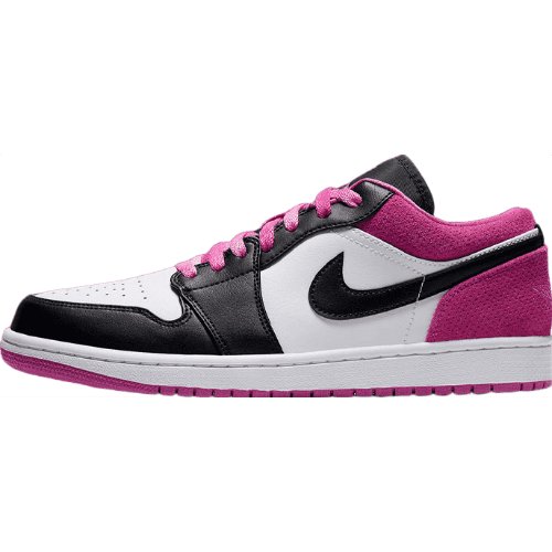 JORDAN 1 LOW x BLACK ACTIVE FUCHSIA - Phantom Kicks