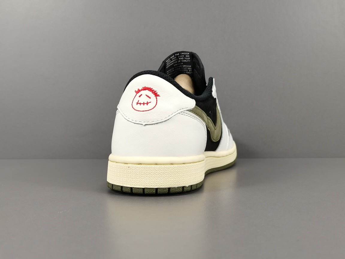 JORDAN 1 LOW x TRAVIS SCOTT OLIVE - Phantom Kicks