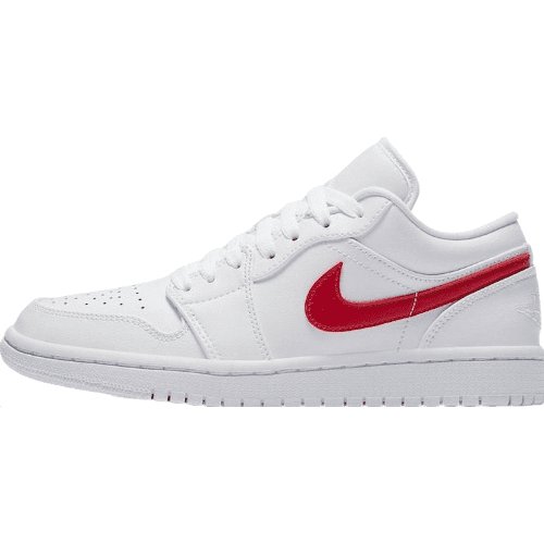 JORDAN 1 LOW x WHITE UNIVERSITY RED - Phantom Kicks