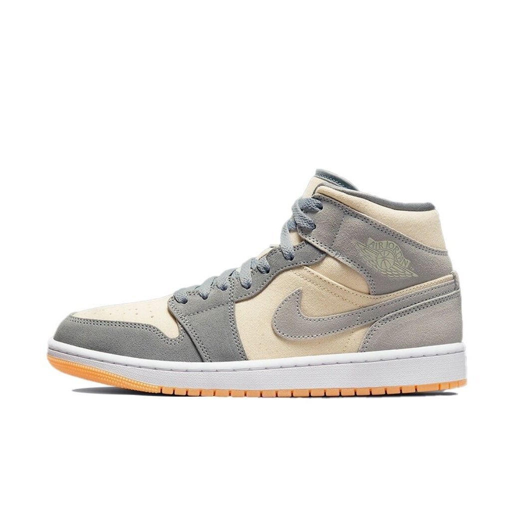 JORDAN 1 MID SE x COCONUT MILK PARTICLE GREY - Phantom Kicks