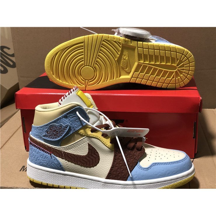 JORDAN 1 MID SE x FEARLESS MAISON CHATEAU ROUGE - Phantom Kicks