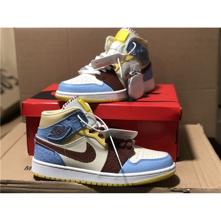 JORDAN 1 MID SE x FEARLESS MAISON CHATEAU ROUGE - Phantom Kicks