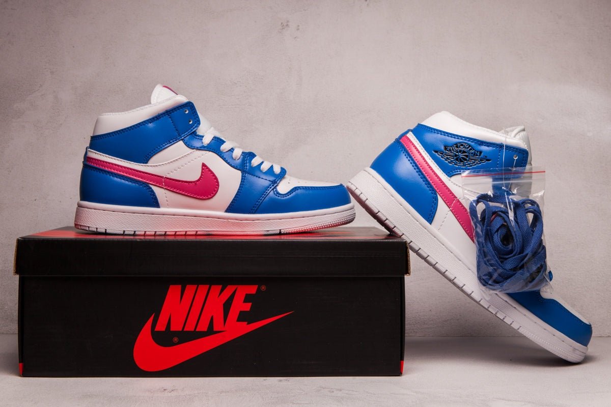 JORDAN 1 MID x HYPER ROYAL HYPER VIOLET - Phantom Kicks