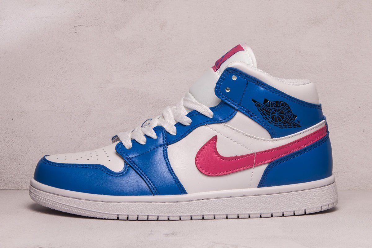 JORDAN 1 MID x HYPER ROYAL HYPER VIOLET - Phantom Kicks