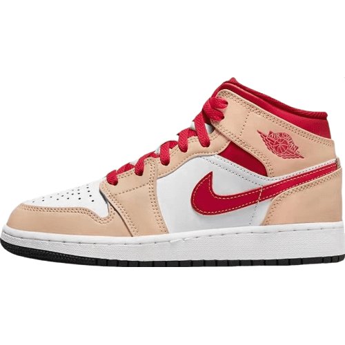JORDAN 1 MID x LIGHT CURRY CARDINAL - Phantom Kicks